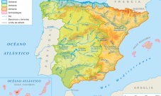 Mapa de ríos de España